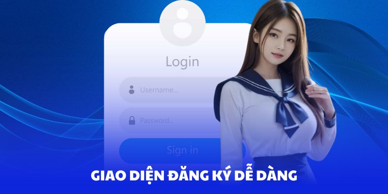 Giao diện tiện lợi giúp thiết lập tài khoản dễ hơn